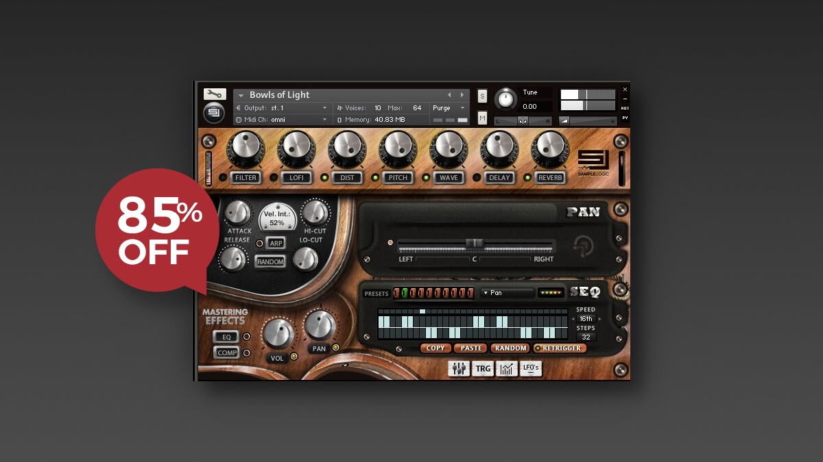 Save 85% on Impakt morphed concert percussion for Kontakt Player