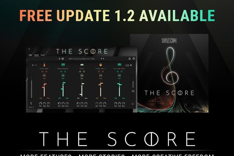 Sonuscore The Score 1.2 update