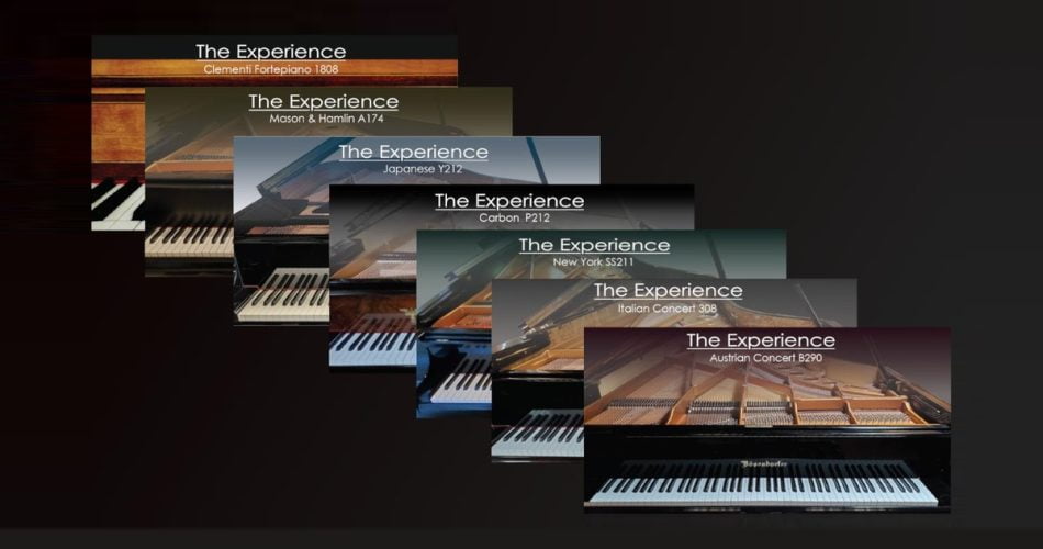 The Experience Pianos Collection: Pianos for performance and recording