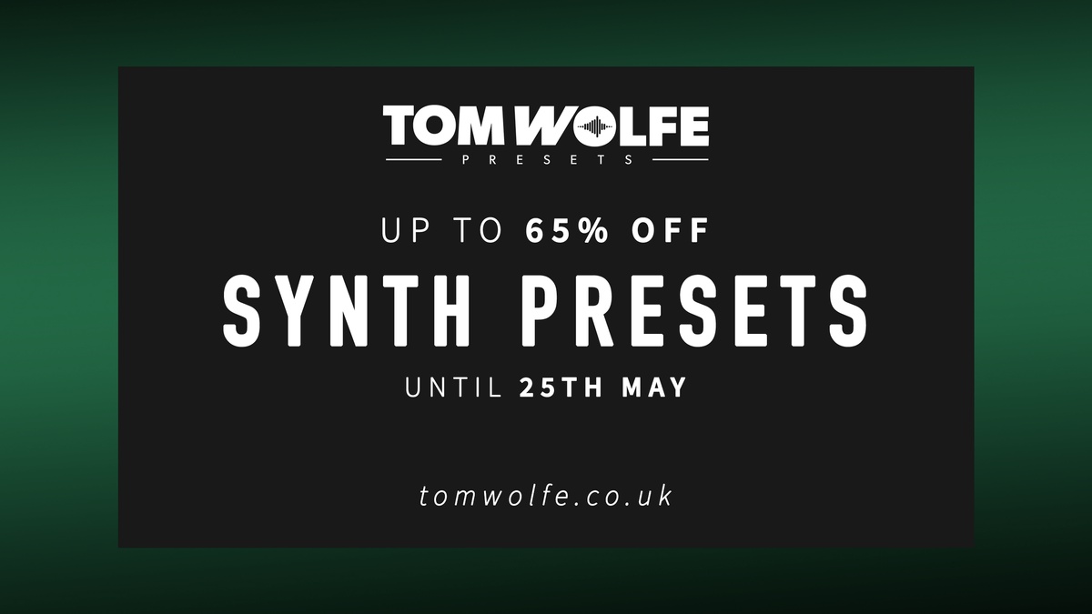 Tom Wolfe launches Spring Sale with up to 65% off presets