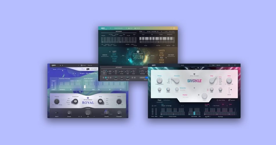 Virtual Band Bundle by UJAM: Get 3 instruments for $49 USD!