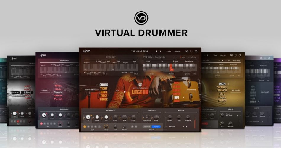 UJAM Virtual Drummer update