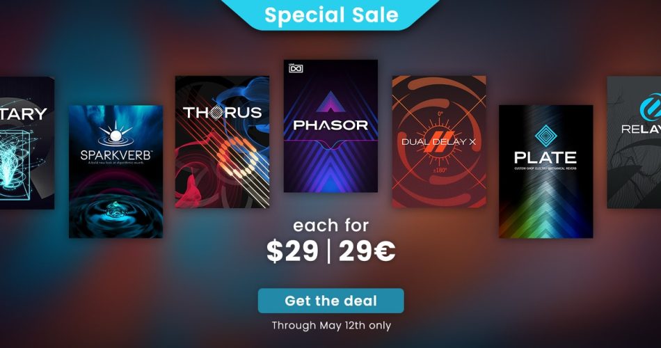 UVI Effects Sale: Plugins on sale for $29 USD