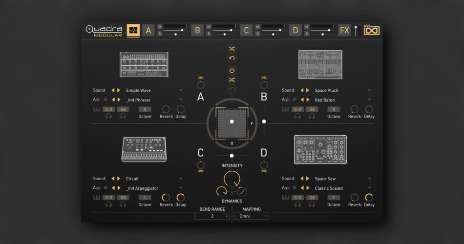 UVI releases Quadra Modular multi-instrument and sequence designer