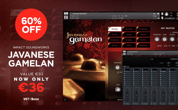 Save 60% on Javanese Gamelan for Kontakt by Impact Soundworks