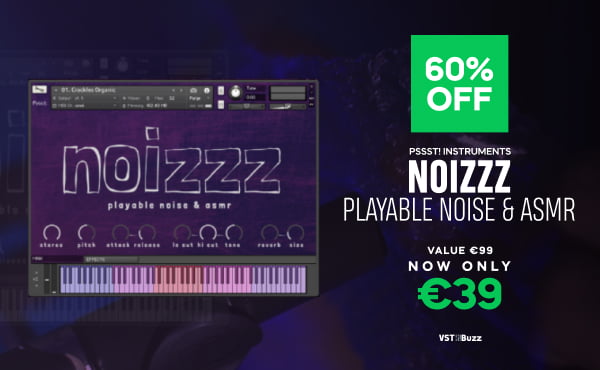 Save 60% on NOIZZZ: Playable Noise & ASMR for Kontakt