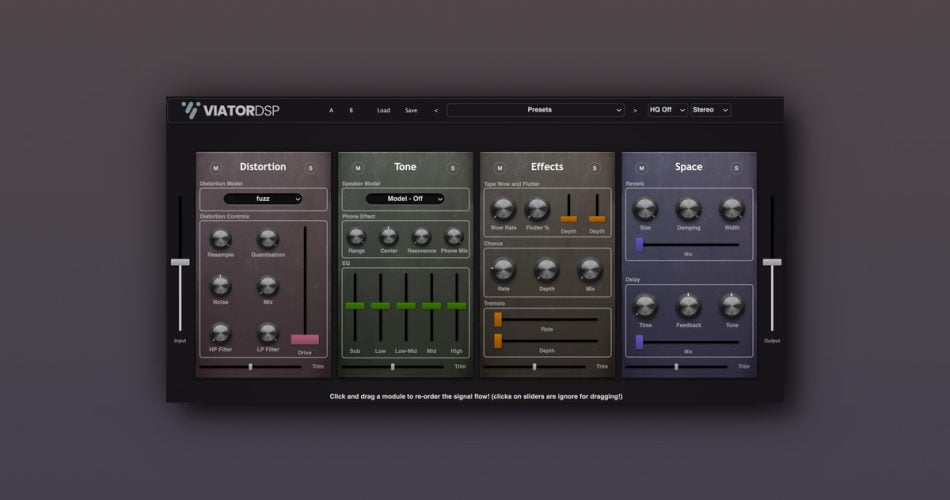 ViatorDSP releases Vibe Mechanic Mk II effect plugin (VST3/AU)