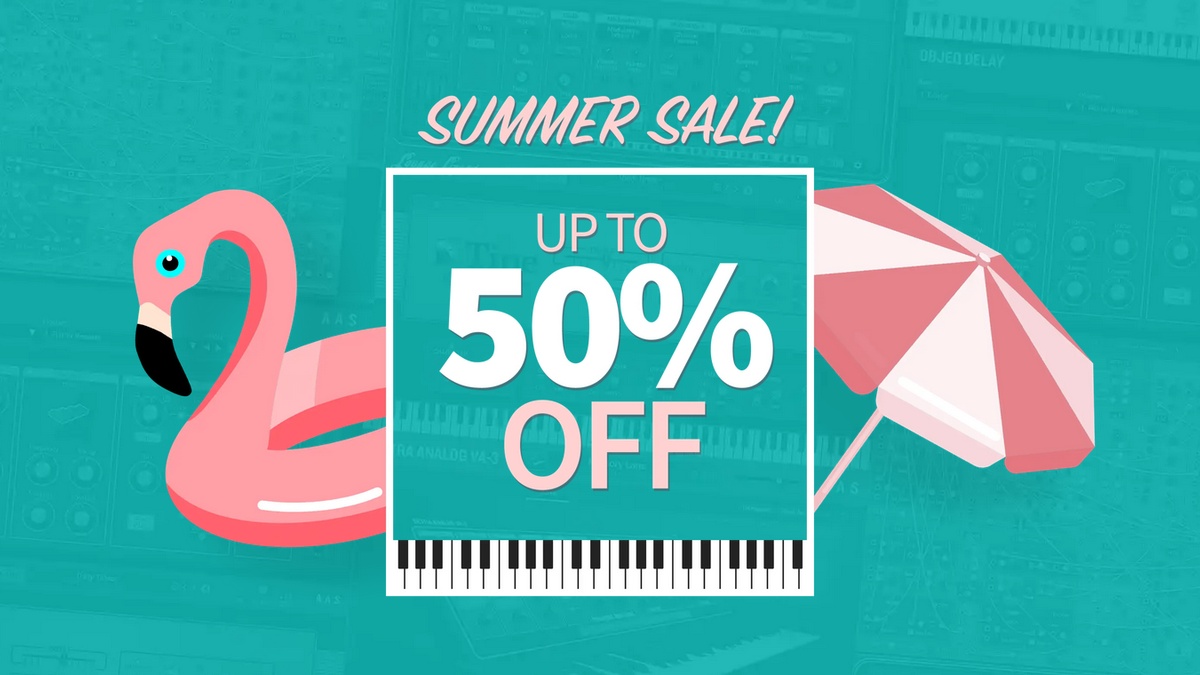 AAS Summer Sale: Save 50% on synth plugins, sound packs & bundles