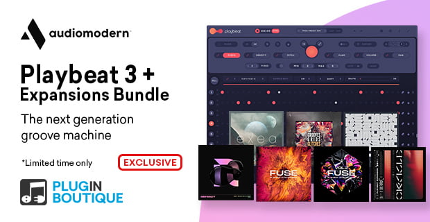 Audiomodern Playbeat 3 + Expansions Bundle on sale for $69 USD