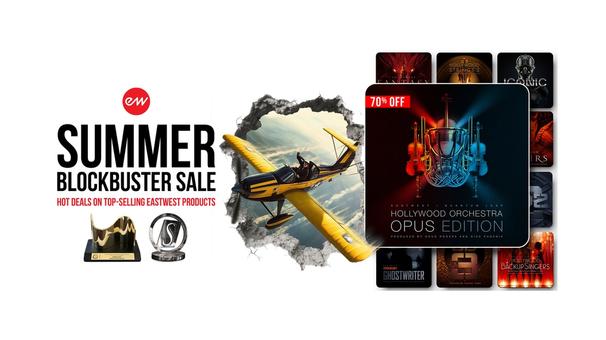 EastWest Summer Blockbuster Sale: Save 70% on Hollywood Orchestra Opus Edition