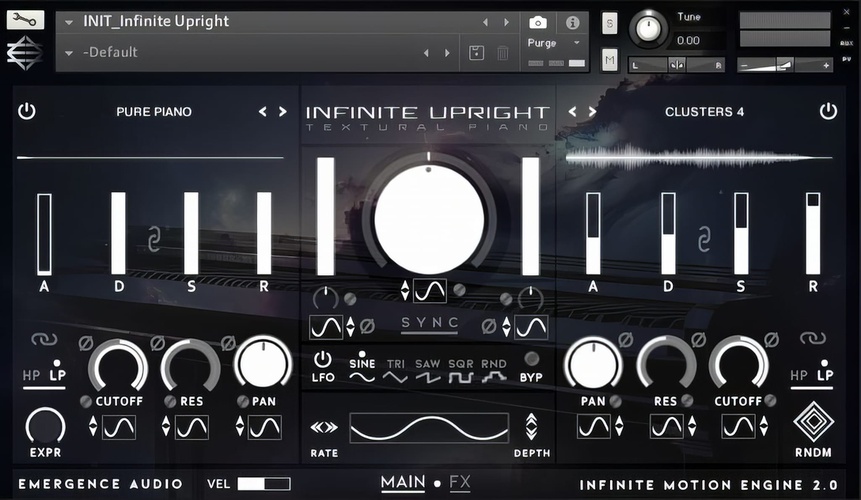 Emergence Audio releases Infinite Upright textural ambient piano library