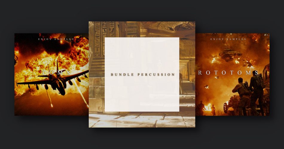 Enjoy Samples releases Bundle Percussion, Toms & Rototoms for Kontakt