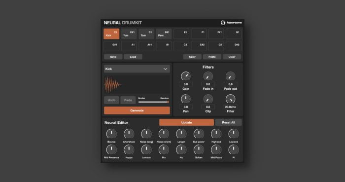 Fazertone Neural Drumkit