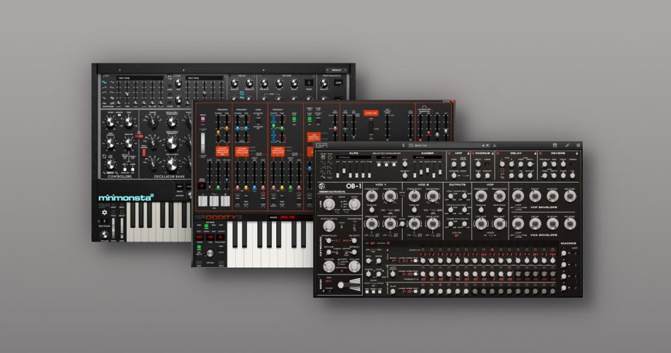 Save up to 69% on GForce’s virtual synthesizer instruments