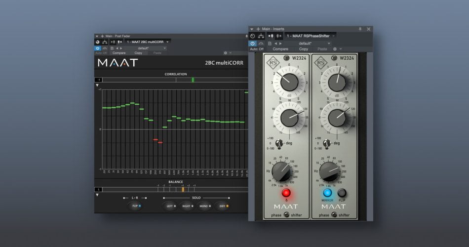 Save 25% on phase manipulation plugins by MAAT