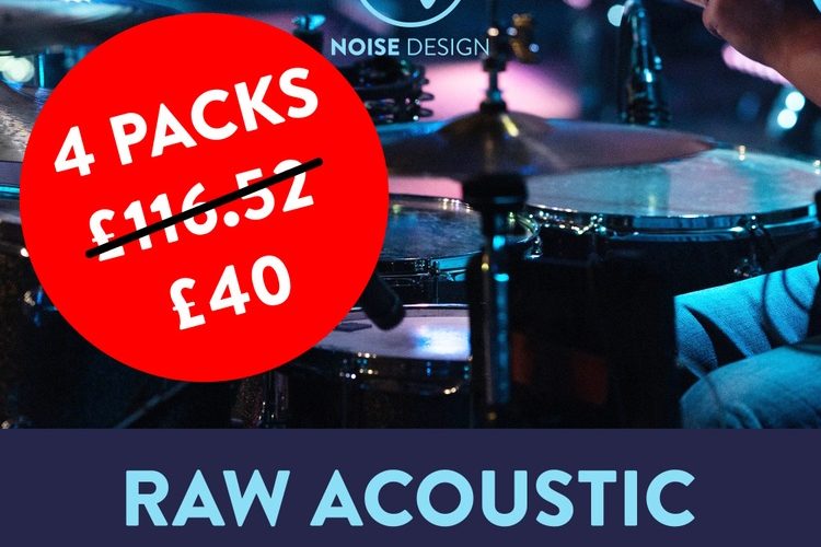 Noise Design Raw Acoustic DnB IDM Bundle