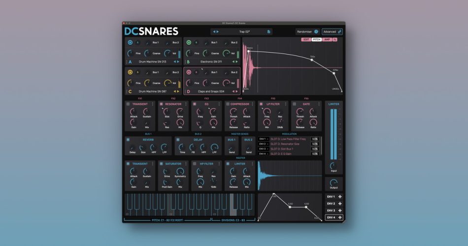 Plugin Boutique launches DC Snares virtual instrument at intro offer