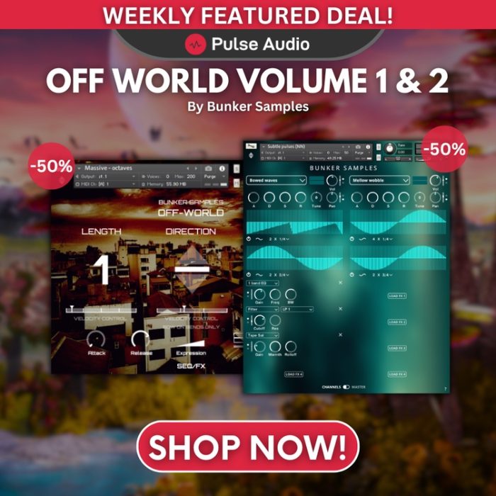 Pulse Audio Off World Vol 1 and 2 Sale