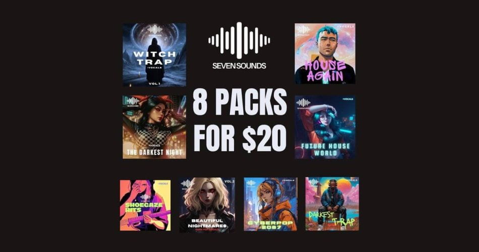 Seven Sounds Bundle: 8 sample packs for $20 USD