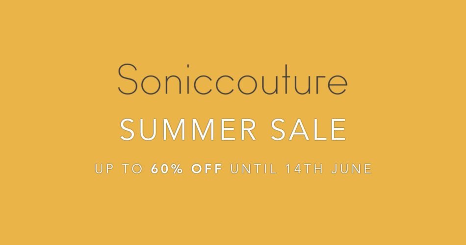 Soniccouture launches Summer Sale with up to 60% OFF