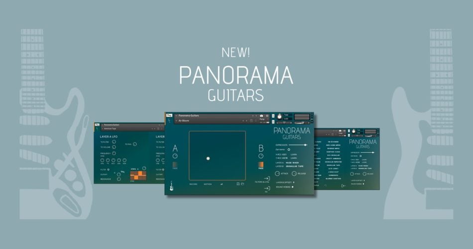 Sonora Cinematic releases Panorama Guitars for Kontakt Player