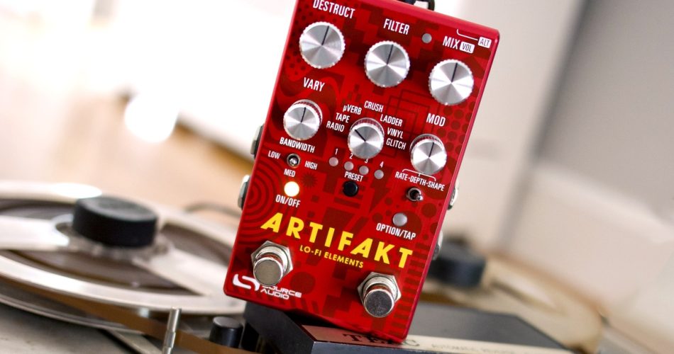 Source Audio releases Artifakt Lo-fi Elements effect pedal