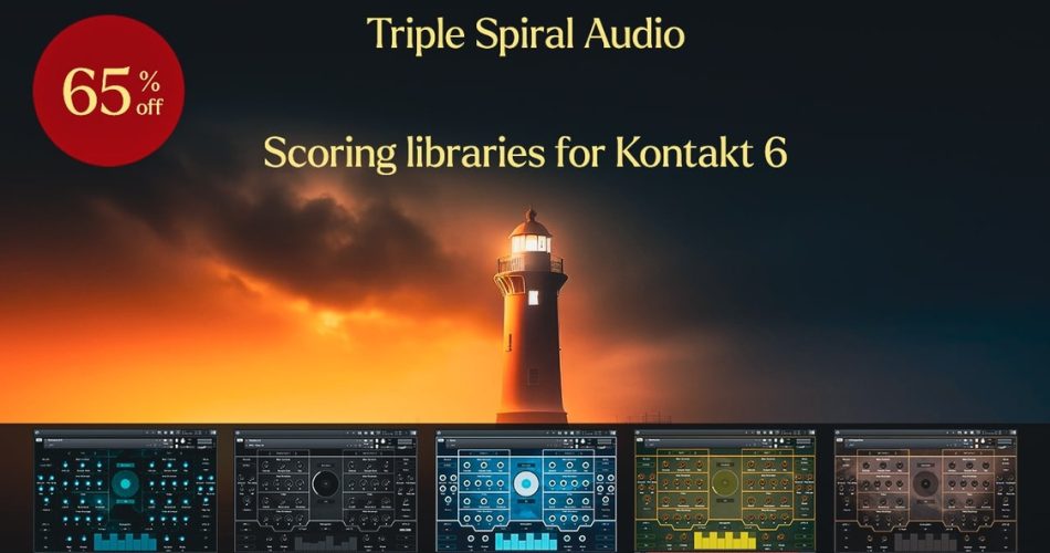 Triple Spiral Audio Scoring Libraries Sale