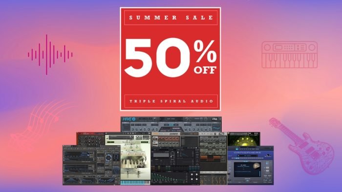 Triple Spiral Audio Summer Sale 2024