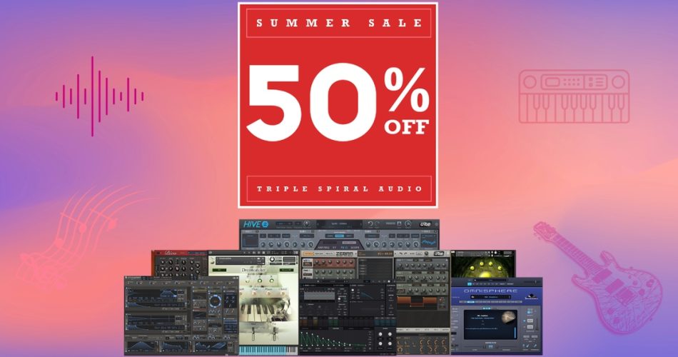 Triple Spiral Audio Summer Sale 2024