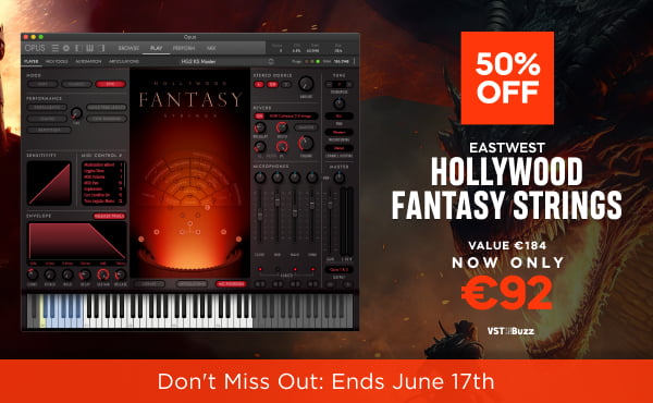 Save 50% on Hollywood Fantasy Strings by EastWest