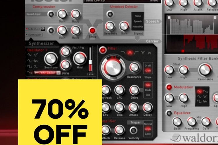 Save 70% on Waldorf’s Lector versatile vocoder effect & synth plugin