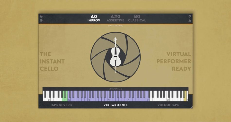Virharmonic releases Instant Cello virtual instrument