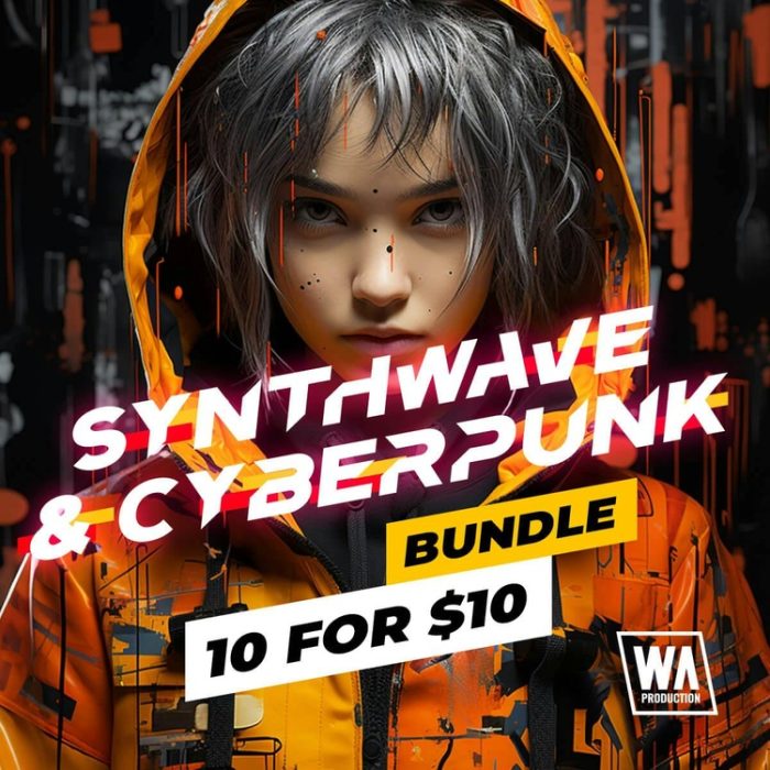 WA Production Synthwave Cyberpunk Bundle 10 for 10