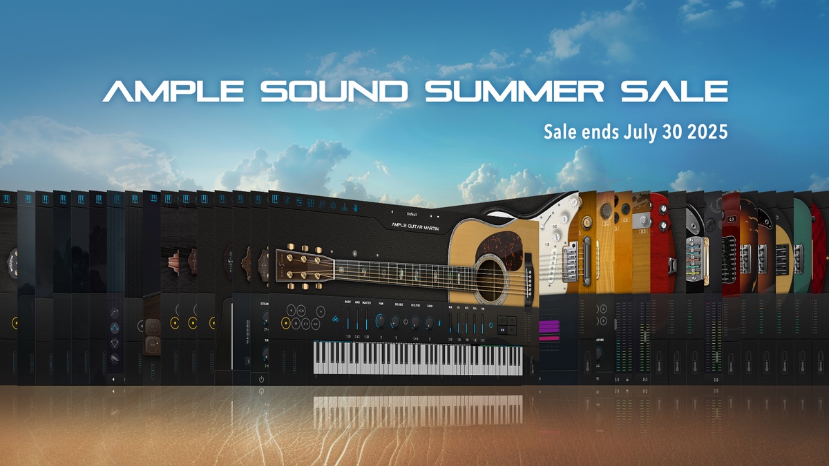 Ample Sound Summer Sale: Save up to 66% on virtual instruments