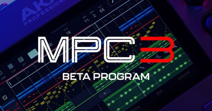 Akai Pro MPC 3 public beta