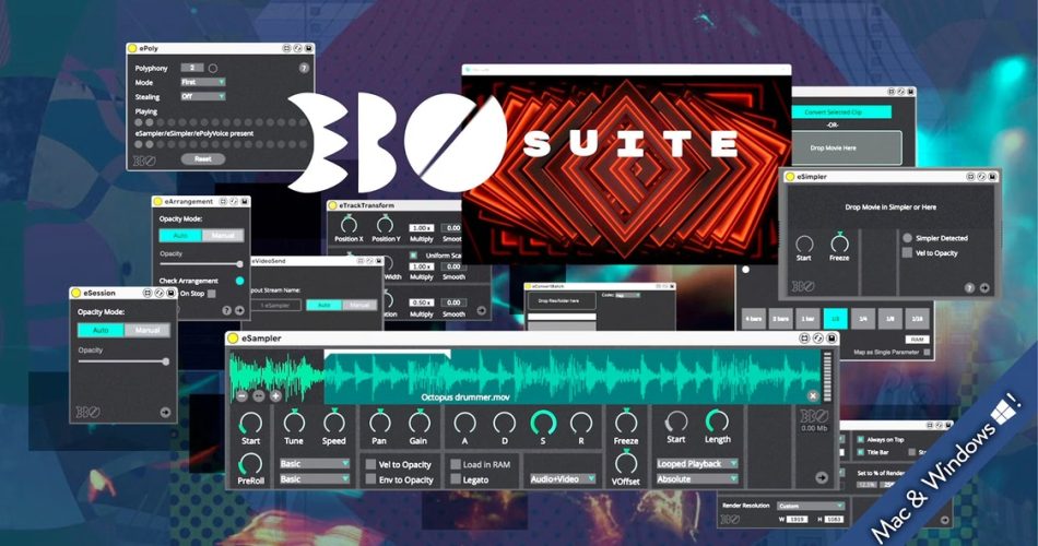 EboSuite for Ableton Live now available for Windows