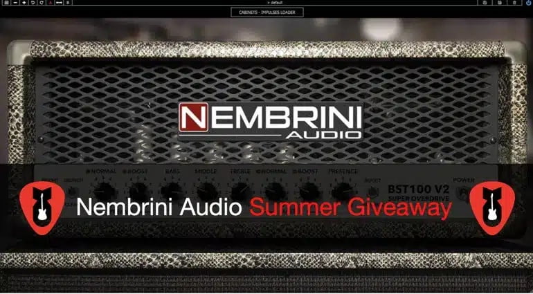 Guitar Bomb Nembrini Audio Summer Giveaway