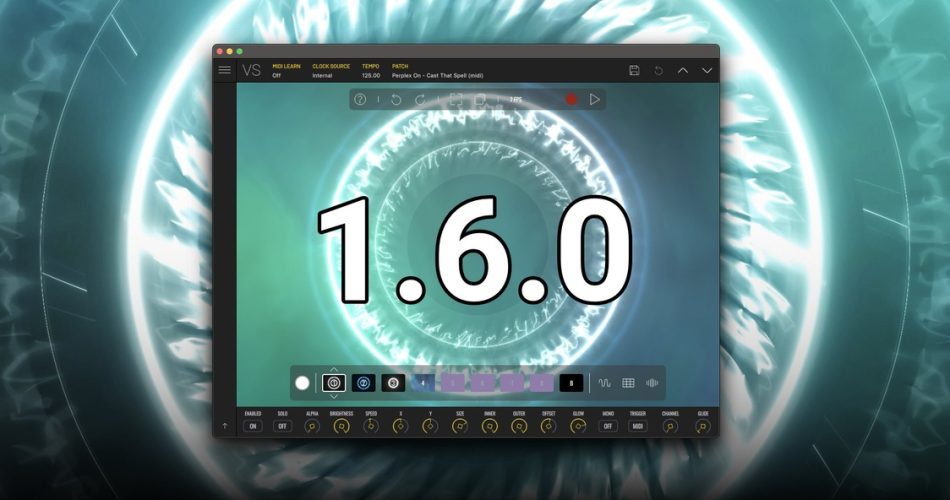 Imaginando updates VS Visual Synthesizer to v1.6.0