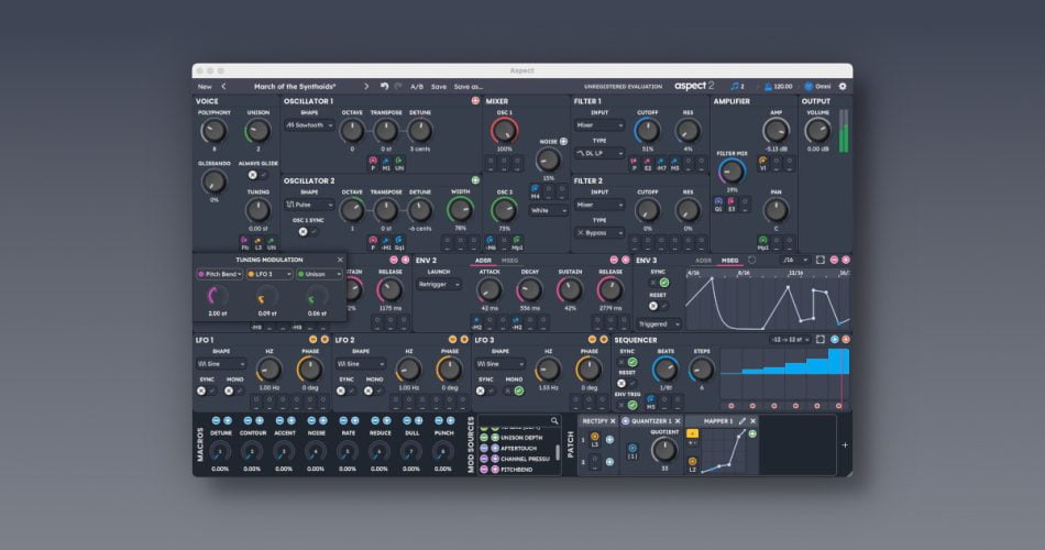 Loomer releases Aspect 2 modular analog synthesizer