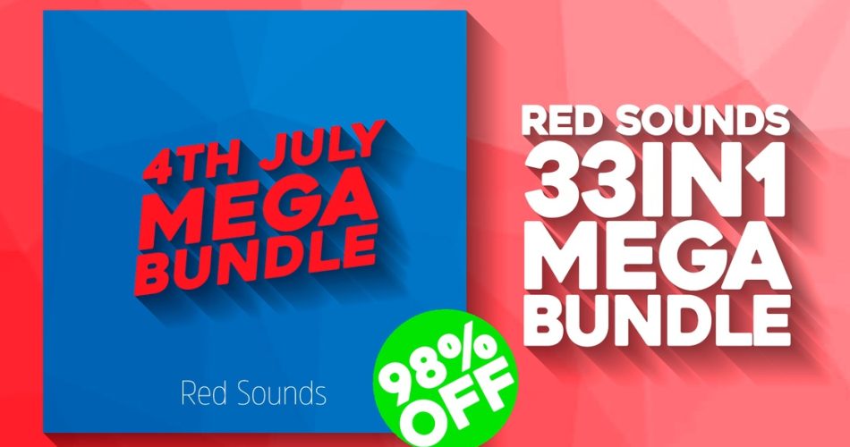 Save 98% on 33-in-1 Mega Bundle by Red Sounds