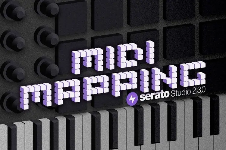 Serato Studio MIDI映射