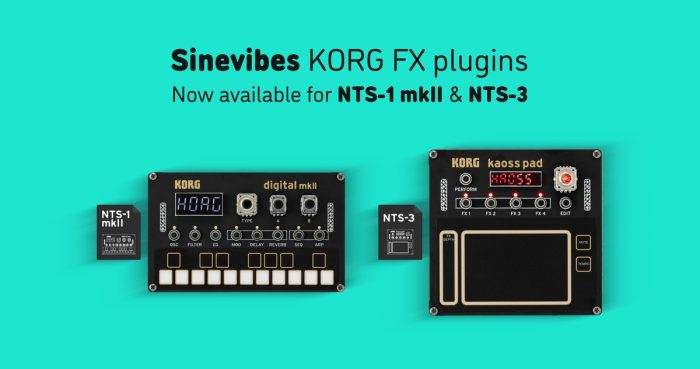 Sinevibes NTS 1 mkII NTS 3 available