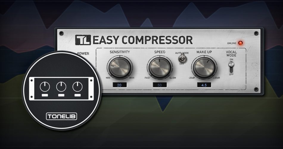 Tonelib releases TL EasyComp free compressor effect plugin