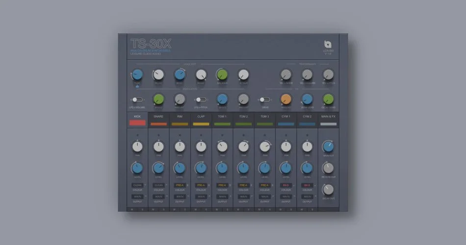 TS 30X analog drum synth