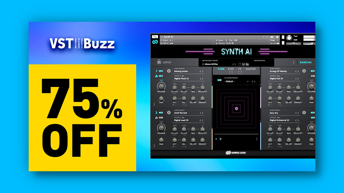 Save 75% on Synth AI for Kontakt by Sample Logic