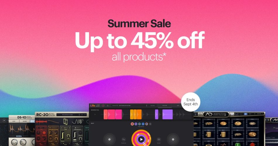 Save up to 45% on XLN Audio’s Life, XO, Addictive Drums, RC-20 & more