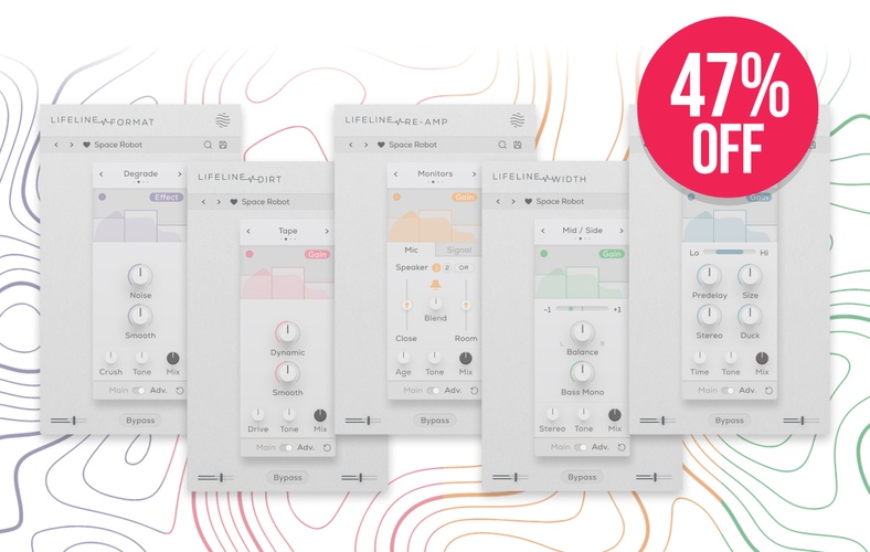 Excite Audio Lifeline Modules: Streamlined effects for digital and vintage character