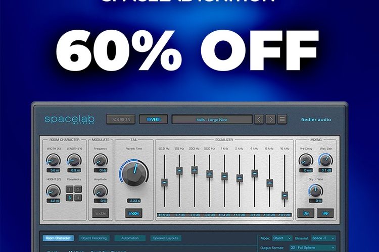 Save 60% on Spacelab Ignition immersive reverb plugin by Fiedler Audio