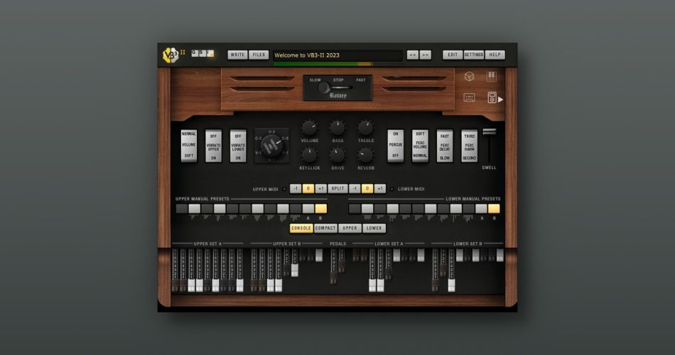 GSi updates VB3-II Tonewheel Organ Simulator to v2.3.0