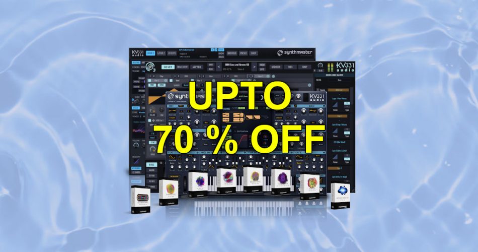 KV331 Audio Summer Sale 2024: Save up to 70% on synths & expansions